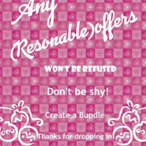 Bundles and Offers welcome